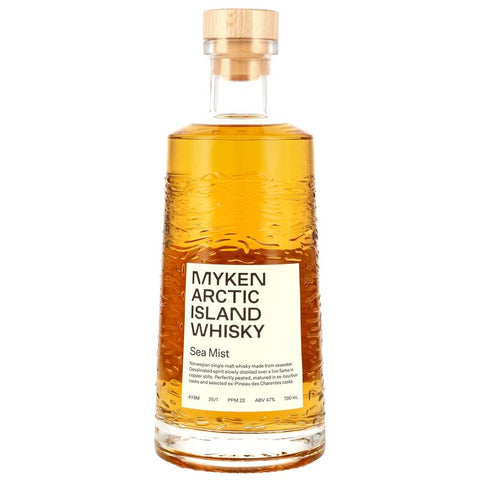 Myken Arctic Single Malt Whisky Sea Mist - 4 y.o. - Ex-Bourbon & ex Pineau des Charents Casks