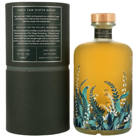 Nc'nean Aon - Bourbon Single Cask #18-621 - The Village Nürnberg