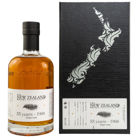 New Zealand Whisky Collection 1988/2021 - 33 yo - Single Cask Conquete #62