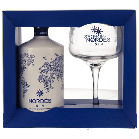 Nordes Gin mit Glas