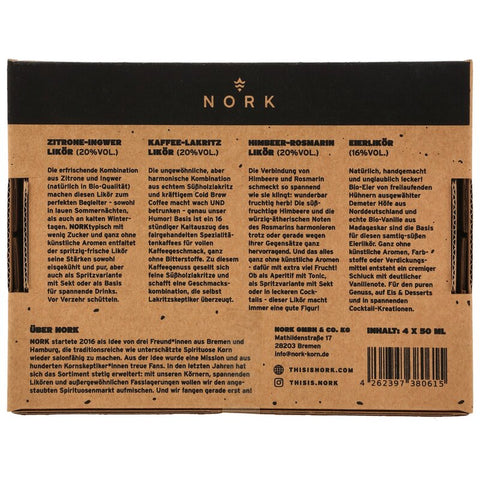 NORK Standard Liqueurs 4x0,05l "Cadeau à verser"