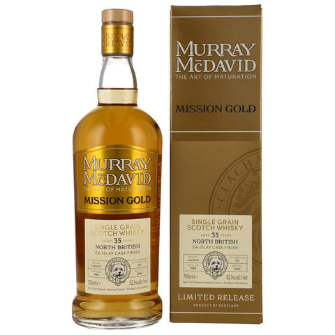 North British 1988/2024 - 35 yo - Ex Islay Cask - Murray McDavid