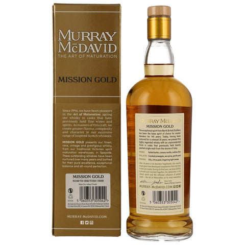 North British 1988/2024 - 35 yo - Ex Islay Cask - Murray McDavid