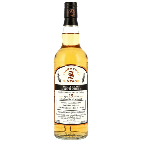 North British 2009/2025 - 15 y.o. - Bourbon Barrel #260321+260349+260504 - Signatory