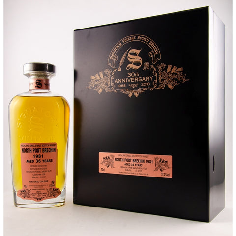North Port Brechin 1981/2018 30e anniversaire + 2 verres