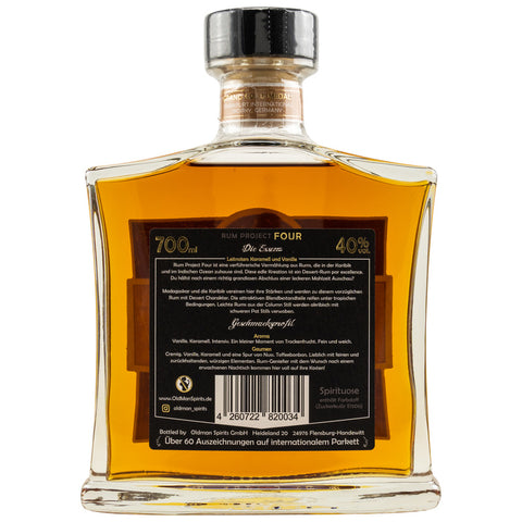 Old Man Rum Project Four Vanille Canne