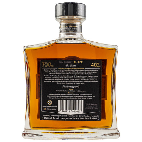Old Man Rum Project Three - Dark Expression - Auktion