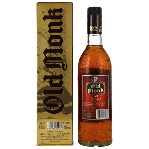 Old Monk 20 y.o. Rum - Amber - Auktion