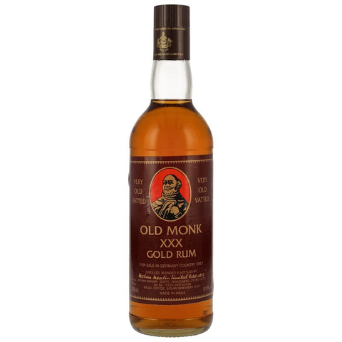 Old Monk XXX Gold Rum Very Old Vatted