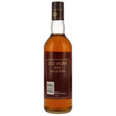 Old Monk XXX Gold Rum Very Old Vatted