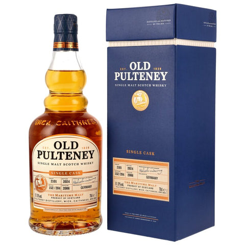 Old Pulteney 2006/2024 Single Bourbon Cask #2101  for Germany