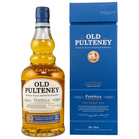 Old Pulteney Flotilla Millésime 2010 - en boîte