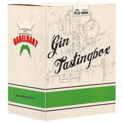 Oldman Gin Tastingbox 6x0,02l Neue Ausstattung