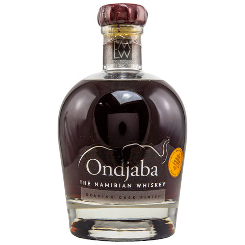Ondjaba Gravino Le whisky triple grain namibien