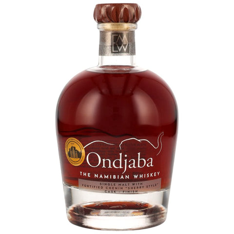 Ondjaba Le Whisky Namibien - Single Malt Fortifié Chenin Cask Finition Style Sherry