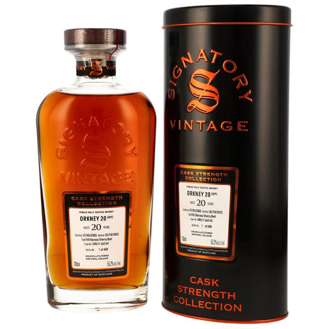 Orkney 2005/2025 - 20 y.o. - 1st Fill Oloroso Sherry Butt DRU17 A63 #2 - Sig CS
