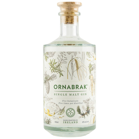 Gin irlandais single malt Ornabrak
