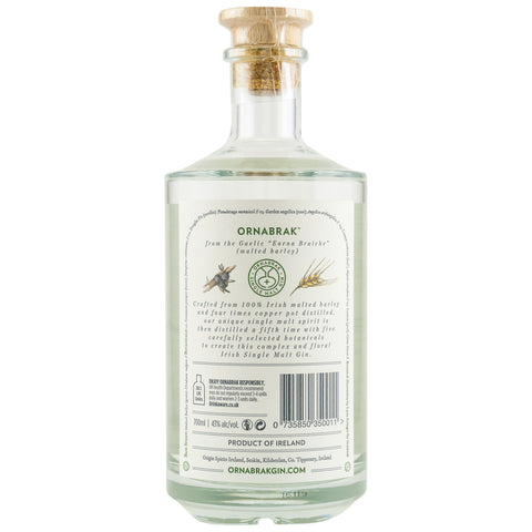 Gin irlandais single malt Ornabrak