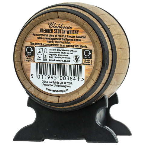 Whisky écossais mélangé en mini-cask OSA Fine Spirits Clubhouse