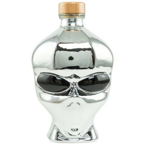 Vodka Outerspace Alien Head Édition Chrome