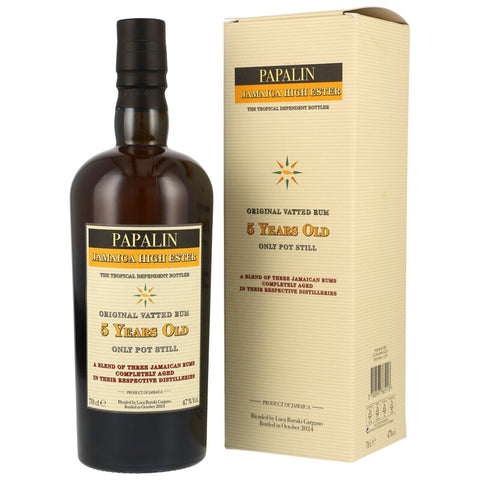 Rhum Papalin 5 ans Jamaica High Ester (Velier)