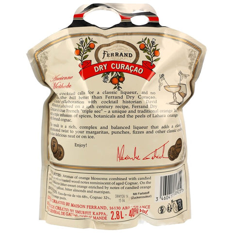 Pierre Ferrand Triple Sec Curaçao - Sachet de 2,8 L