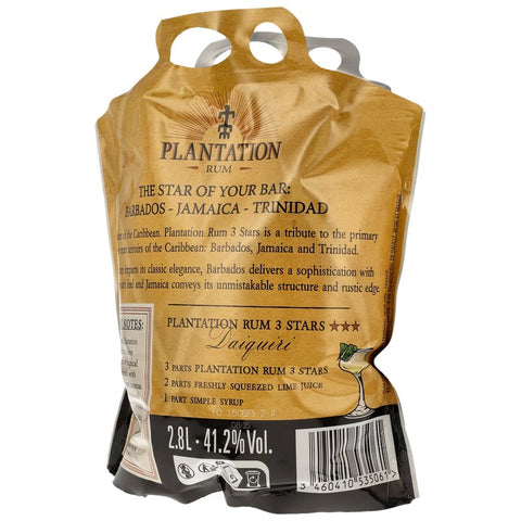 Planteray (Plantation) 3 Stars Jamaica Barbados Trinidad - 2.8L Pouch