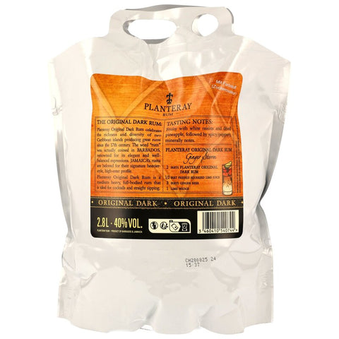 Planteray (Plantation) Rum Original Dark - 2,8L Pouch