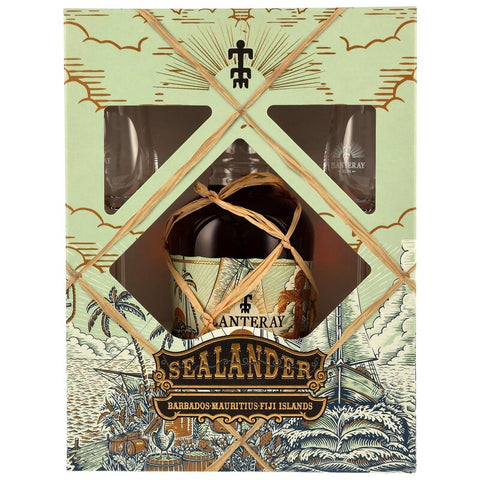 Planteray (Plantation) Sealander mit 2 Gläsern