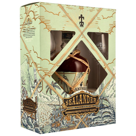 Planteray (Plantation) Sealander mit 2 Gläsern