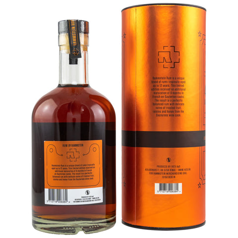 Rammstein Rum Edition Limitée 2022 Finition Sauternes Française