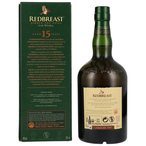 Redbreast 15 y.o. - Auktion