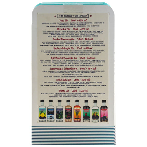 Retro Gin Fridge 8x0,05 Gin Minis (That Boutique-y Gin Company) - Auktion