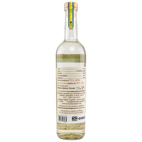 Rey Campero Cuishe Mezcal artisanal - Jeune - 48,5%