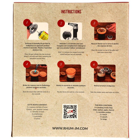 Rhum J.M Cocktail Smoker