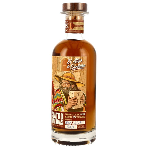 Romero & Sons 35 y.o. Ecuador Rum - Cuatro Leyendas #03