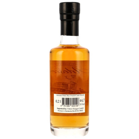 Ron Artesano Rum 10 y.o. Peated Islay Cask Finish - 200ml