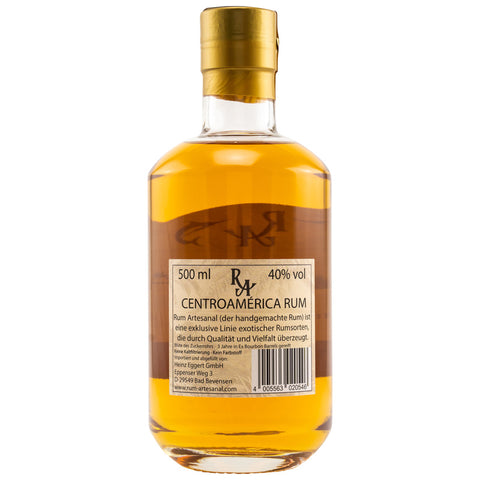 Ron de Centroamerica 3 ans - Rhum Artesanal