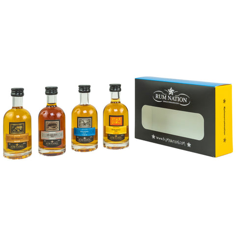 Rhum Mini Collection 4x 0,05l - Rum Nation