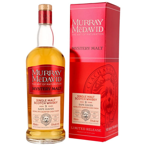 Safe Haven (Ledaig) 2014/2024 - 9 yo - Koval Rye Cask - Murray McDavid