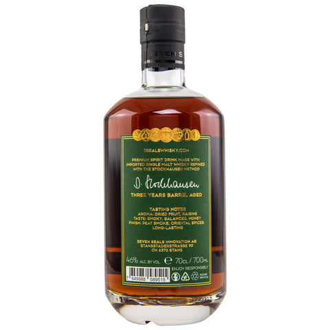 Seven Seals Malted Barley Spirit Finition Bois de Porto - Tourbé