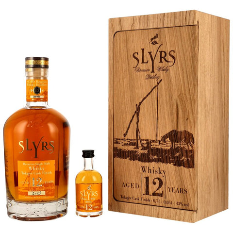 Slyrs 2013/2025 - 12 ans - Tokaji Cask Finish + Mini