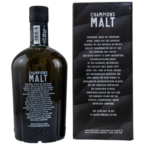 Slyrs Champions Malt Whisky FCB Edition - Auktion