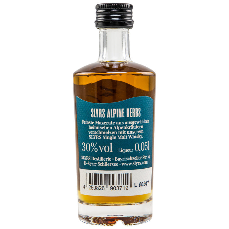 Slyrs Whisky-Liqueur / Alpine Herbs - Mini