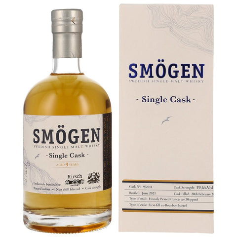 Smögen 2014/2023 - 9  y.o. - Single Cask #9/2014 - Kirsch + WuDram - Auktion