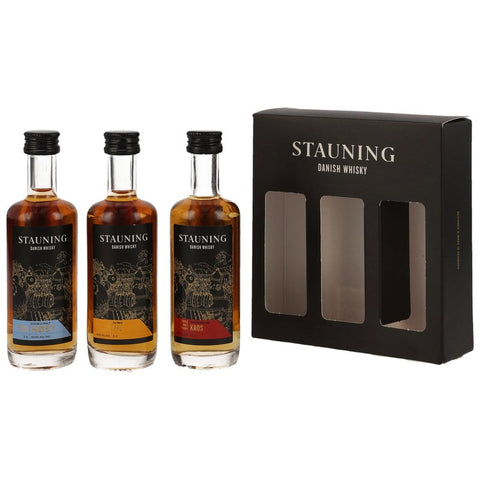 Stauning Core Set Mini Collection - Danish Whiskey