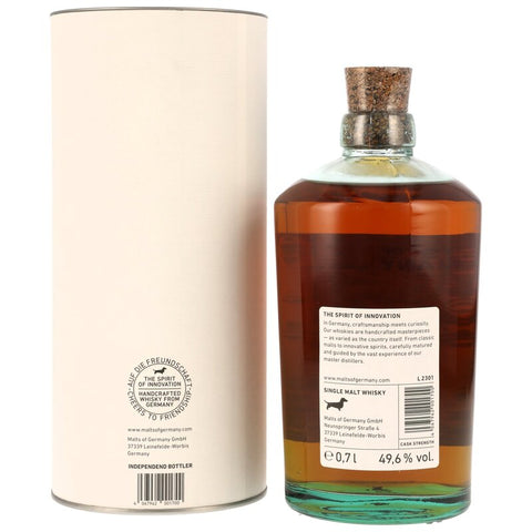 Stonewood Single Malt Whisky - American White Oak & Oloroso Sherry Cask- Malts of Germany