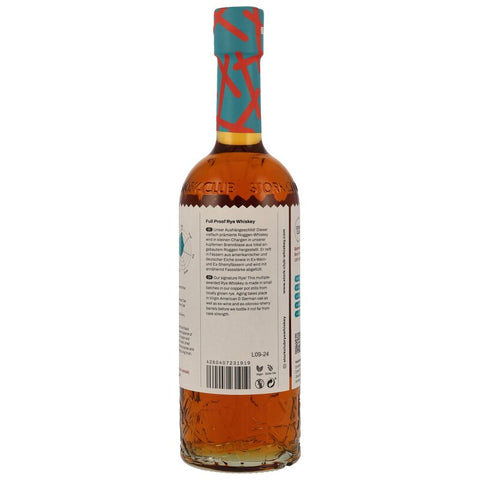 Stork Club Full Proof Rye Whiskey Neue Ausstattung - 0,7 Liter