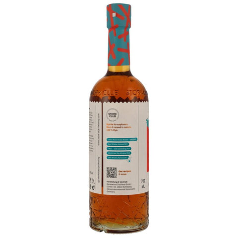Stork Club Full Proof Rye Whiskey Neue Ausstattung - 0,7 Liter