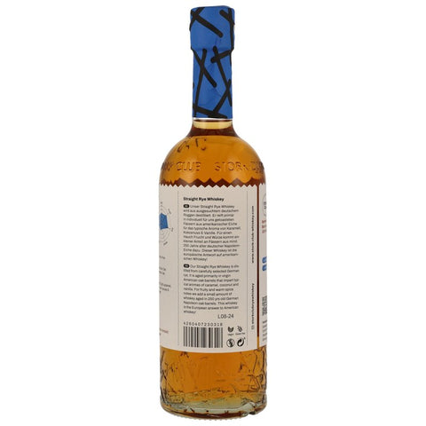 Stork Club Straight Rye Whiskey New Equipment